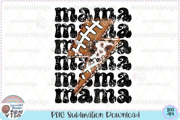 A Practical Review of Mama Stacked Football Distressed Print for T-Shirt Graphics