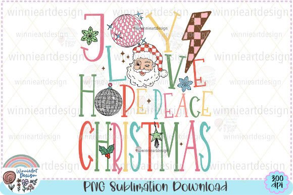 A Retro Christmas Graphic for Small Business Branding