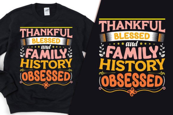 A Trendy T-Shirt Graphic for Family History Obsession