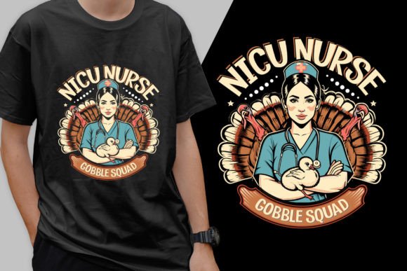 Crafting a Gobble Squad Trendy T-Shirt for NICU Nurse Appreciation