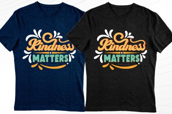 Crafting with Kindness: A Modern Graphic for T-Shirt Designs