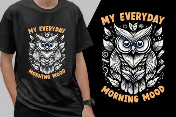 Evaluating the Everyday Morning Mood Modern T-Shirt Graphic