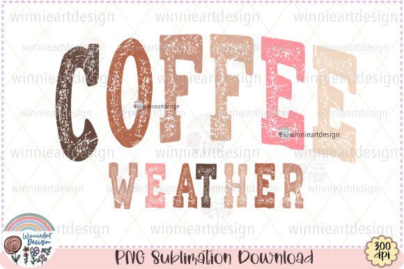 Graphic Designer Review: The Coffee Weather Retro Varsity Distressed T-Shirt Design