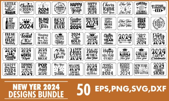 Happy New Year 2024 Embroidery Design Bundle Review