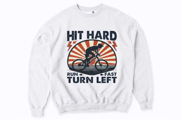 Hit Hard Run Fast: A Modern Graphic for T-Shirt Designs