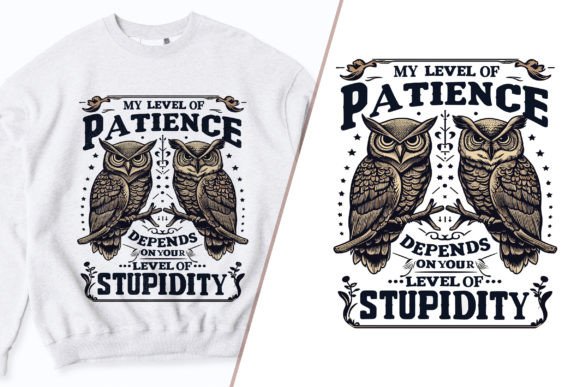 How the 'Level of Stupidity' Graphic Elevates T-Shirt Designs & Publishing