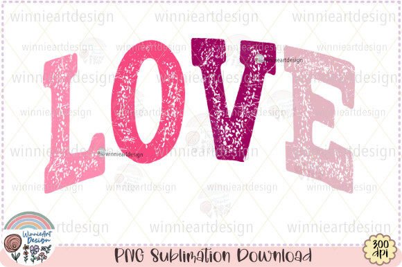 Love Vibes Retro Valentine Distressed Graphics for T-Shirt Designs